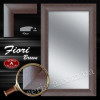 Зеркало в багетной раме  "Fiori Brown"